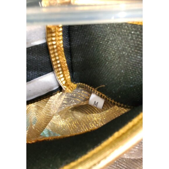 EGYPTIAN ANUBIS cosplay Halloween Costume shirt cape mask adult Medium NO PANTS - Picture 9 of 10